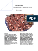 Addendum No. 1 to An Investigation of the Cretaceous Impact of the Beaverhead Asteroid