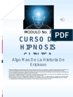 Curso de Hipnosis Clinica Modulo No. 3