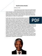 Biografía de Nelson Mandela