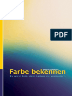 Farbe Bekennen - Es Wird Zeit Dein Leben Zu Verändern - Leseprobe