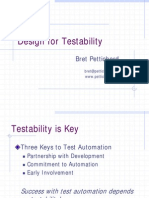 Design For Testability