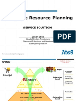 Enterprise Resource Planning: Service Solution