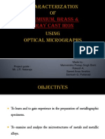 Microstructure Analysis of Fe Al