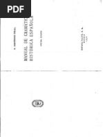 Download Mendendez Pidal -  Manual de Gramatica Historica Espaola by Milenka Zivko SN163829830 doc pdf