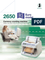 Currency Counting Machine: Intelligent, High Quality Counter With Enhanced Counterfeit Detection