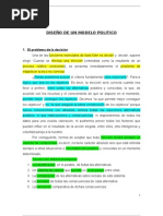 modelo de diseño politico