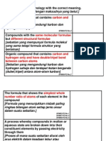 Carbon and Hydrogen Only.: Activity 1: Matching The Terminology With The Correct Meaning