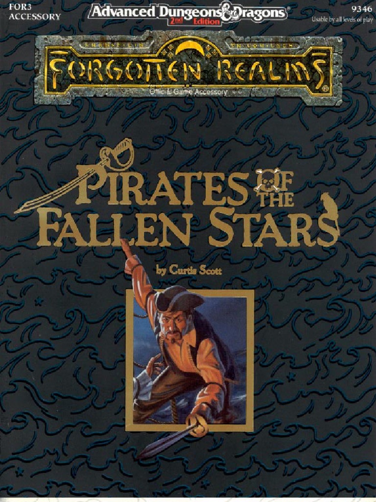 Advanced Dungeons & Dragons - Segunda Edición - Inglés - Forgotten Realms -  Pirates of The Fallen Stars | PDF | Privateer | Piracy