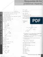 Respuesta+Ejercicios+Impares. Calculo+Vectorial. Zill