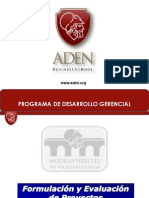 Formulacion y Evaluacion de Proyectos