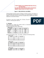 Chapter 3 Relational Algebra