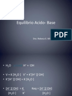 Equilibrio Acido Base