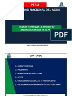 Logros y retos de la gestión de recursos hídricos en el Perú_Carlos Pagador_27abril2011