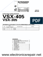 Pioneer VSX-305,405 PDF