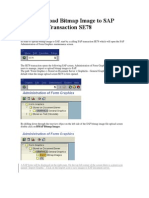 How To Upload Bitmap Image To SAP Using SAP Transaction SE78