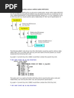 Structure Relationship Values Within Table HRP1001