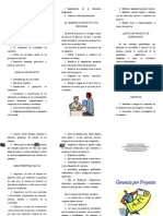 Triptico Gerencia Por Proyecto