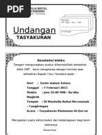 1060+ Contoh Undangan Wisuda Word HD Terbaik