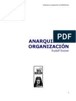 Anarquismo y organización - Rudolf Rocker
