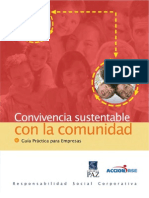 Guia Convivencia Sustentable Con La Comunidad