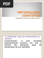 METODOLOGIA CONHECIMENTO.ppt