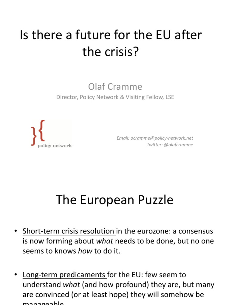 Future of the EU Post-Crisis Analysis | PDF | European Debt Crisis ...