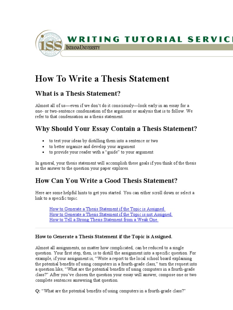 Thesis statement generator image