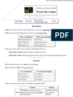 Words That Confuse PDF
