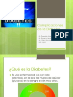 Complicaciones de La Diabetes