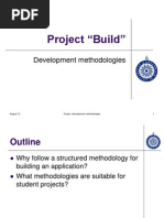 Project "Build": Development Methodologies