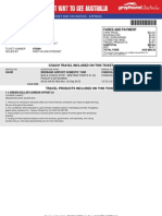 Booking Details Fares and Payment: E-Ticket and Tax Invoice - Express