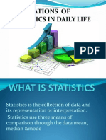 Applications of Statistics in Daily Life