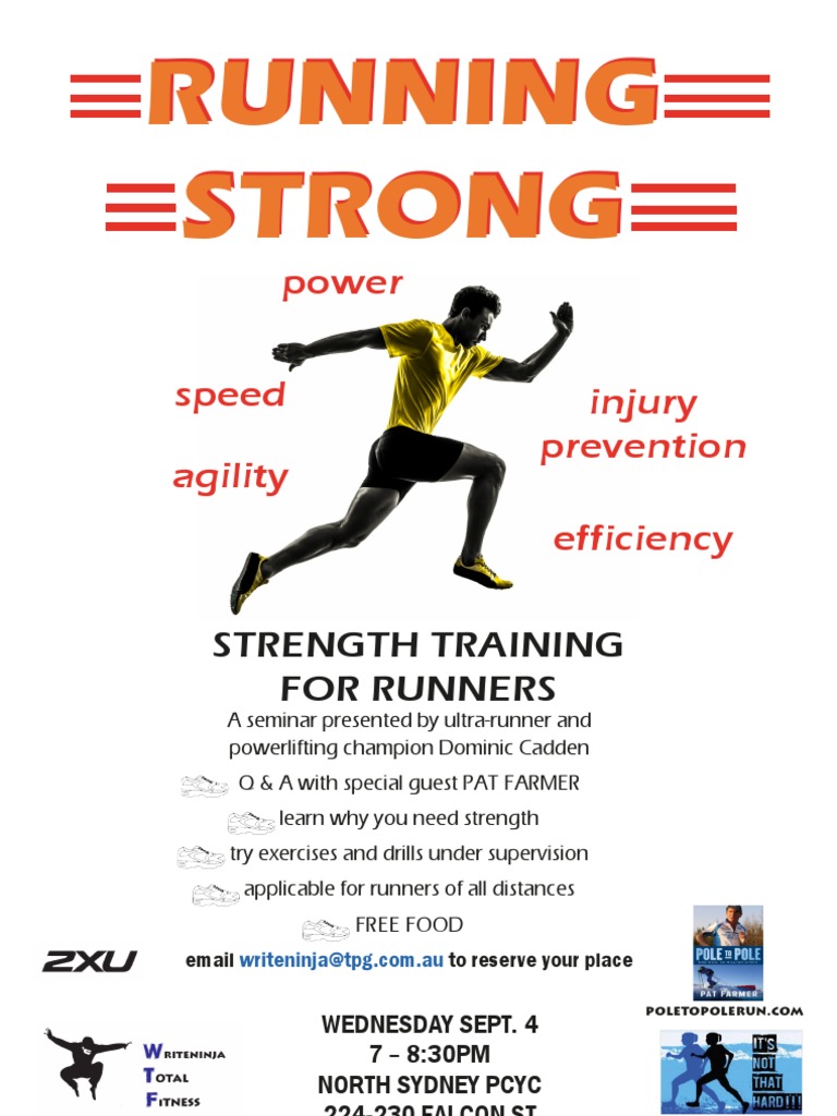 RUNNING STRONG strength training for runners