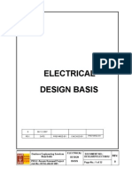 12 Electrical Design Basis PDF