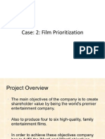 Case-Film Prioritization