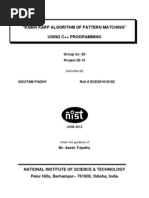 Rabin Karp Algorithm of Pattern Matching (Goutam Padhy)