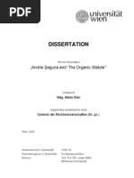 Andrei Şaguna and The Organic Statute