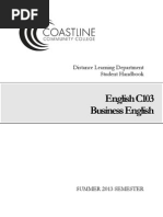 Download Business English Student Handbook -- Syllabus by trangbabii SN163943537 doc pdf