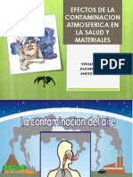 Efectos de La Contaminacion Atmosferica en La Salud