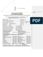 New Initial Application Spanish 2013