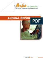 Annual Report of Asha Zurich (2012)