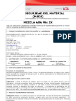 Hoja de Seguridad Mezcla Aga Mix 2X PDF