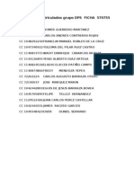 Listado de Matriculados Grupo DPS FICHA 570755