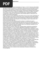 Quais Sao as Fases Da Pesquisa Clinica