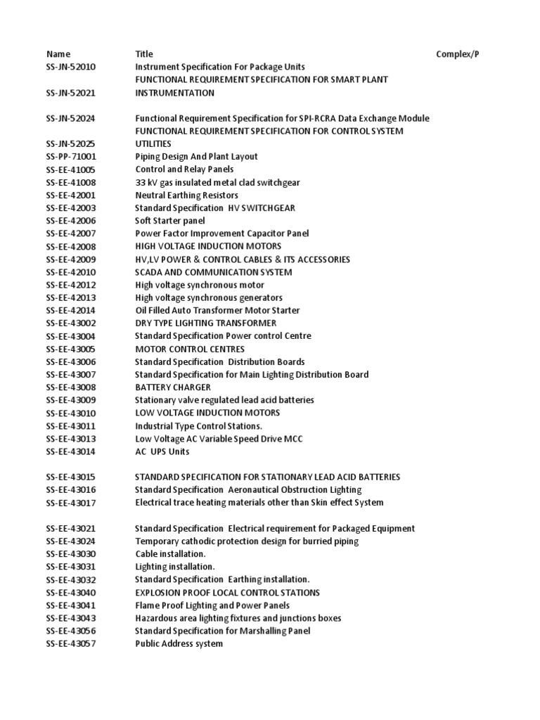 Standard Spec | PDF | Structural Steel | Pipe (Fluid Conveyance)