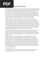 A Case for Intervention in Syria