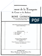 TROMPETE - Laurent, Rene.enseignement de La Trompette