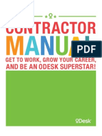 Odesk Contractor Manual 2013