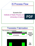 CMOS Process Flow: Institute of Radio Physics & Electronics University of Calcutta