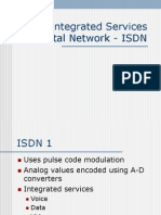 Integrated Services Digital Network - IsDN